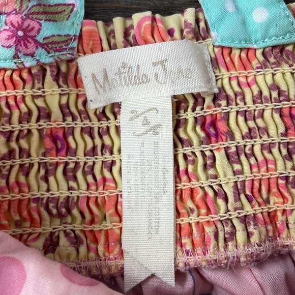 Matilda Jane Floral Step Right Up Ellie Dress Girls Happy And Free Size 6 - Picture 4 of 7